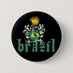 Braziliaanse schildpadButton Ronde Button 5,7 Cm