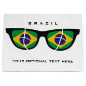 Braziliaanse Shades aangepaste tekst en cadeautas  (Voorkant)