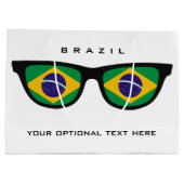 Braziliaanse Shades aangepaste tekst en cadeautas  (Achterkant)