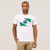 Braziliaanse staat Paraná Flag T-shirt (Voorkant volledig)