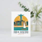 Braziliaanse stad Rio de Janeiro Briefkaart (Staand voorkant)