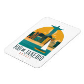 Braziliaanse stad Rio de Janeiro  Magneet (Linkerzijde)