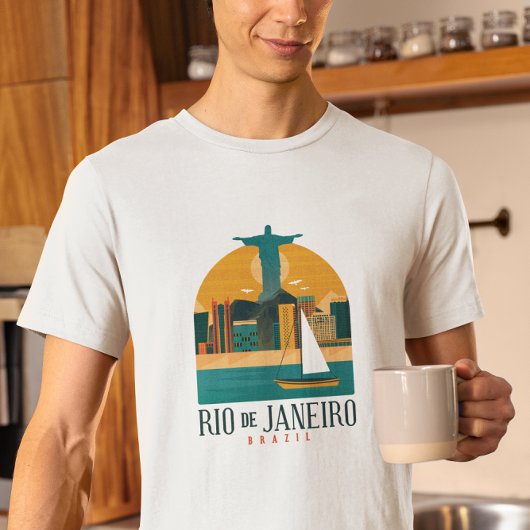 Braziliaanse stad Rio de Janeiro  T-shirt
