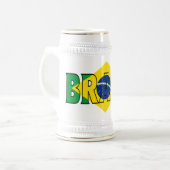 Braziliaanse Stein Bierpul (Voorkant links)