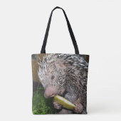 Braziliaanse stekelvarken of stekelstaarten tote bag (Achterkant)