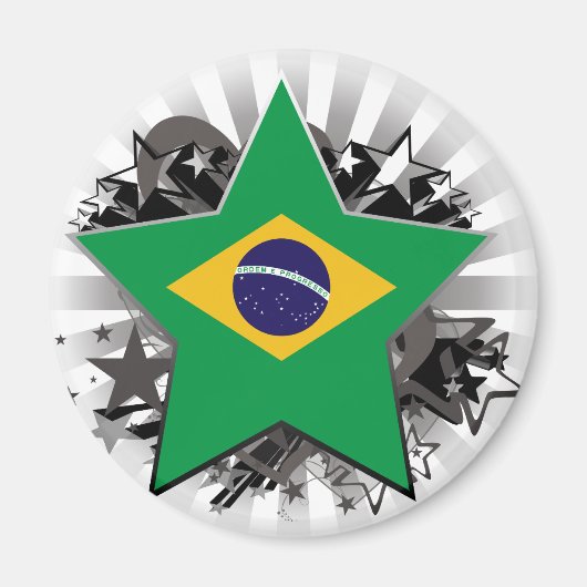 Braziliaanse ster magneet (Voorkant)