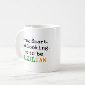 braziliaanse sterke koffiemok (Voorkant links)