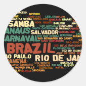 BRAZILIAANSE STICKER (Voorkant)