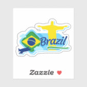 Braziliaanse Sticker met azijn (Vel)