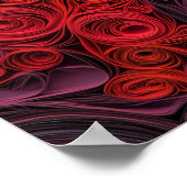 Braziliaanse Terrier Paper Quilling Art Dog Portre Poster (Hoek)