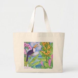 Braziliaanse Toucan in het Amazonegebied Grote Tote Bag