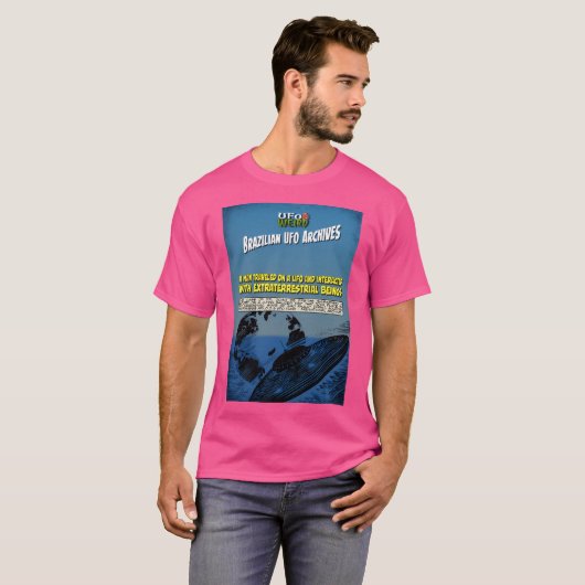Braziliaanse UFO Archieven 2 - Ufoweird Digital Fa T-shirt (Voorkant volledig)