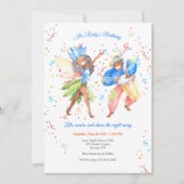 Braziliaanse uitnodiging voor Samba (Voorkant)