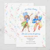 Braziliaanse uitnodiging voor Samba (Voorkant / Achterkant)