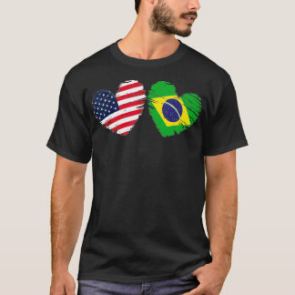 Braziliaanse Valentijnsdag Braziliaanse naam T-shirt