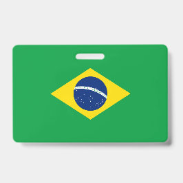 Braziliaanse vlag badge