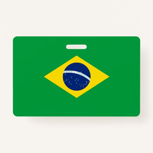 Braziliaanse vlag badge (Voorkant)