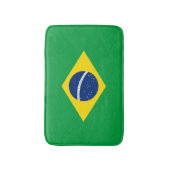 Braziliaanse vlag badmat (Voorkant Verticaal)