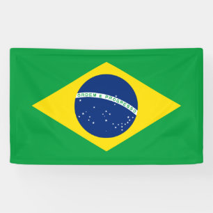 Braziliaanse vlag Banner