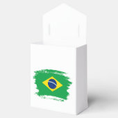Braziliaanse vlag bedankdoosjes (Geopend)