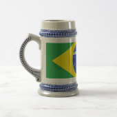 Braziliaanse vlag bierpul (Links)