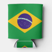 Braziliaanse vlag blikjeskoeler (Voorkant)