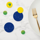 Braziliaanse vlag | Brasil Verde Amarelo Confetti (Groep)