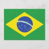 Braziliaanse vlag briefkaart (Voorkant)