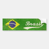 Braziliaanse vlag bumpersticker (Voorkant)
