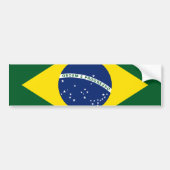 Braziliaanse vlag bumpersticker (Voorkant)