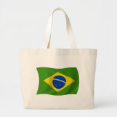 Braziliaanse vlag-Canvas tas (Voorkant)