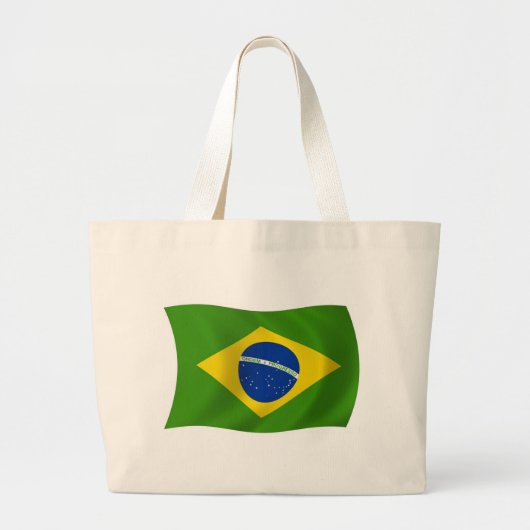 Braziliaanse vlag-Canvas tas (Voorkant)
