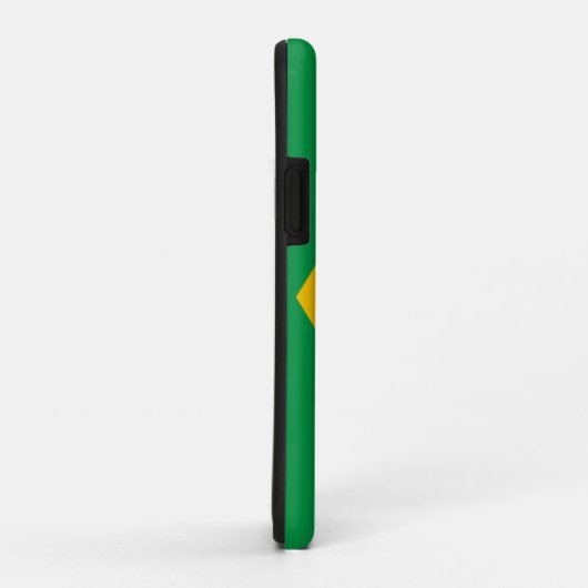 Braziliaanse vlag Case-Mate iPhone case (Achterkant/rechts)