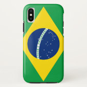 Braziliaanse vlag Case-Mate iPhone case (Achterkant)