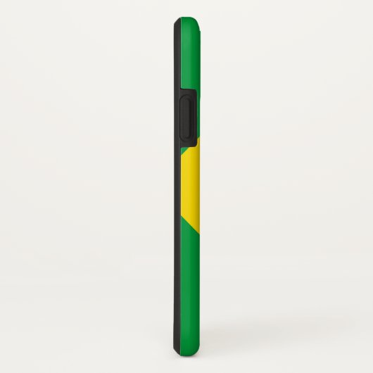 Braziliaanse vlag Case-Mate iPhone case (Achterkant / rechts)