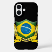 Braziliaanse vlag Case-Mate iPhone case (Achterkant)