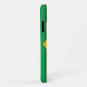 Braziliaanse vlag Case-Mate iPhone case (Achterkant/rechts)