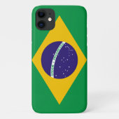Braziliaanse vlag Case-Mate iPhone case (Achterkant)