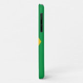 Braziliaanse vlag Case-Mate iPhone case (Achterkant/links)