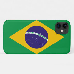 Braziliaanse vlag Case-Mate iPhone case