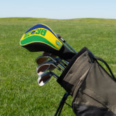 Braziliaanse vlag: een prachtig patriottisch golfheadcover (Insitu)