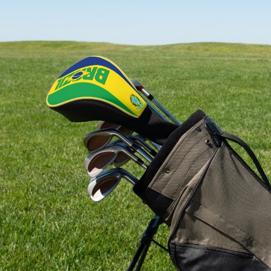 Braziliaanse vlag: een prachtig patriottisch golfheadcover (Insitu)