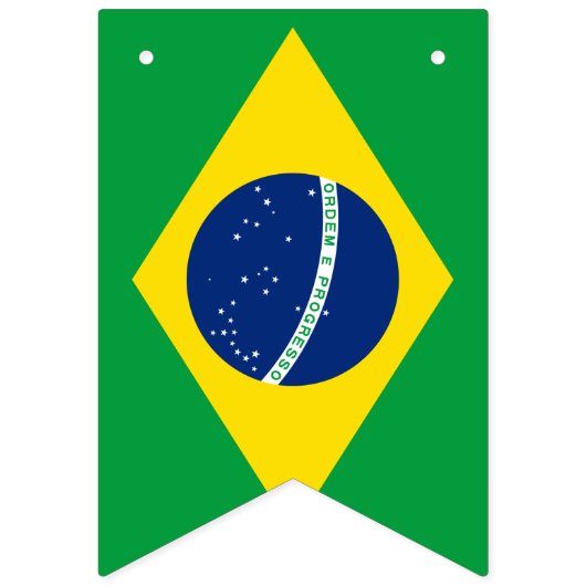 Braziliaanse vlag en partij Braziliaanse banners / (Tweede vlag)