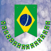 Braziliaanse vlag en partij Braziliaanse banners /