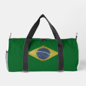 Braziliaanse vlag en wapen plunjezak (Achterkant)