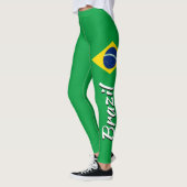 Braziliaanse vlag geweldige Brazilië Leggings (Links)