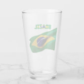 Braziliaanse vlag        glas (Achterkant)