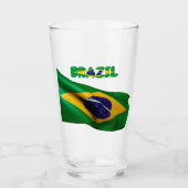 Braziliaanse vlag        glas (Voorkant)