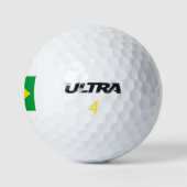 Braziliaanse vlag golfballen (Logo)