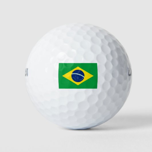 Braziliaanse vlag golfballen (Voorkant)